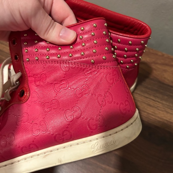 Gucci Dapper Dan Two Toned Sneakers - Picture 11 of 12